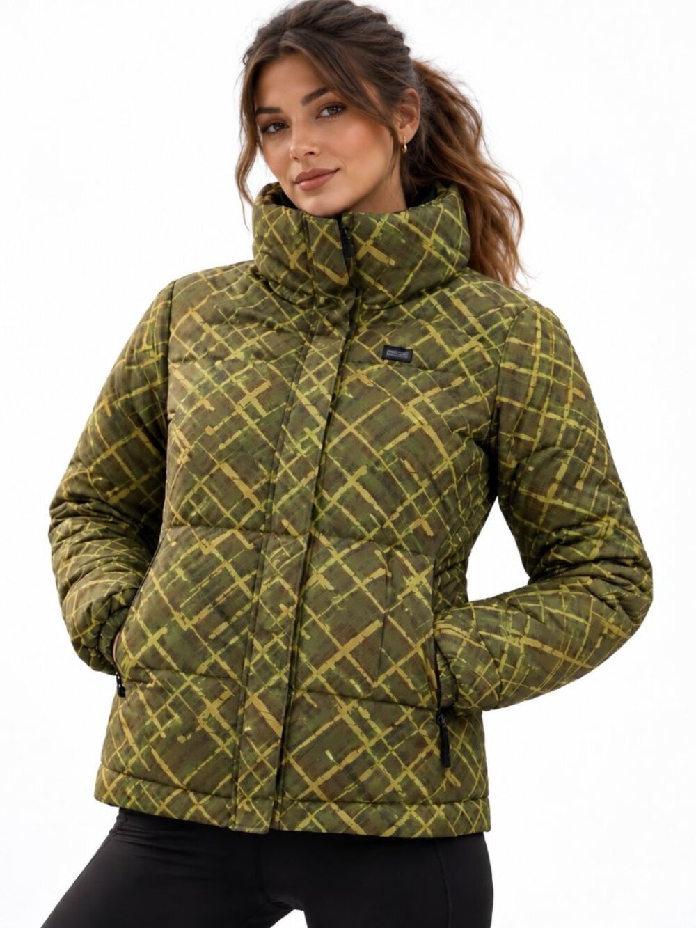 OAKLEY Icon Tech Down Ski Snowboard Puffer Jacket Green S - Picture 1 of 12